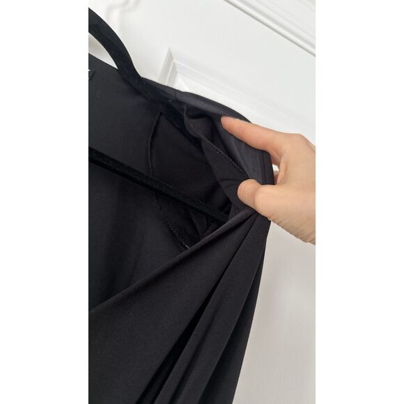 Zara Black dress V-neckline - Size S New - Picture 10 of 10